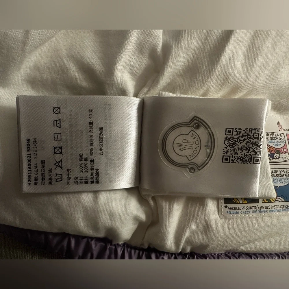 Moncler Giubbotto Bardanette Down Jacket | Size: 3-6 Months | See Notes - Picture 8 of 12